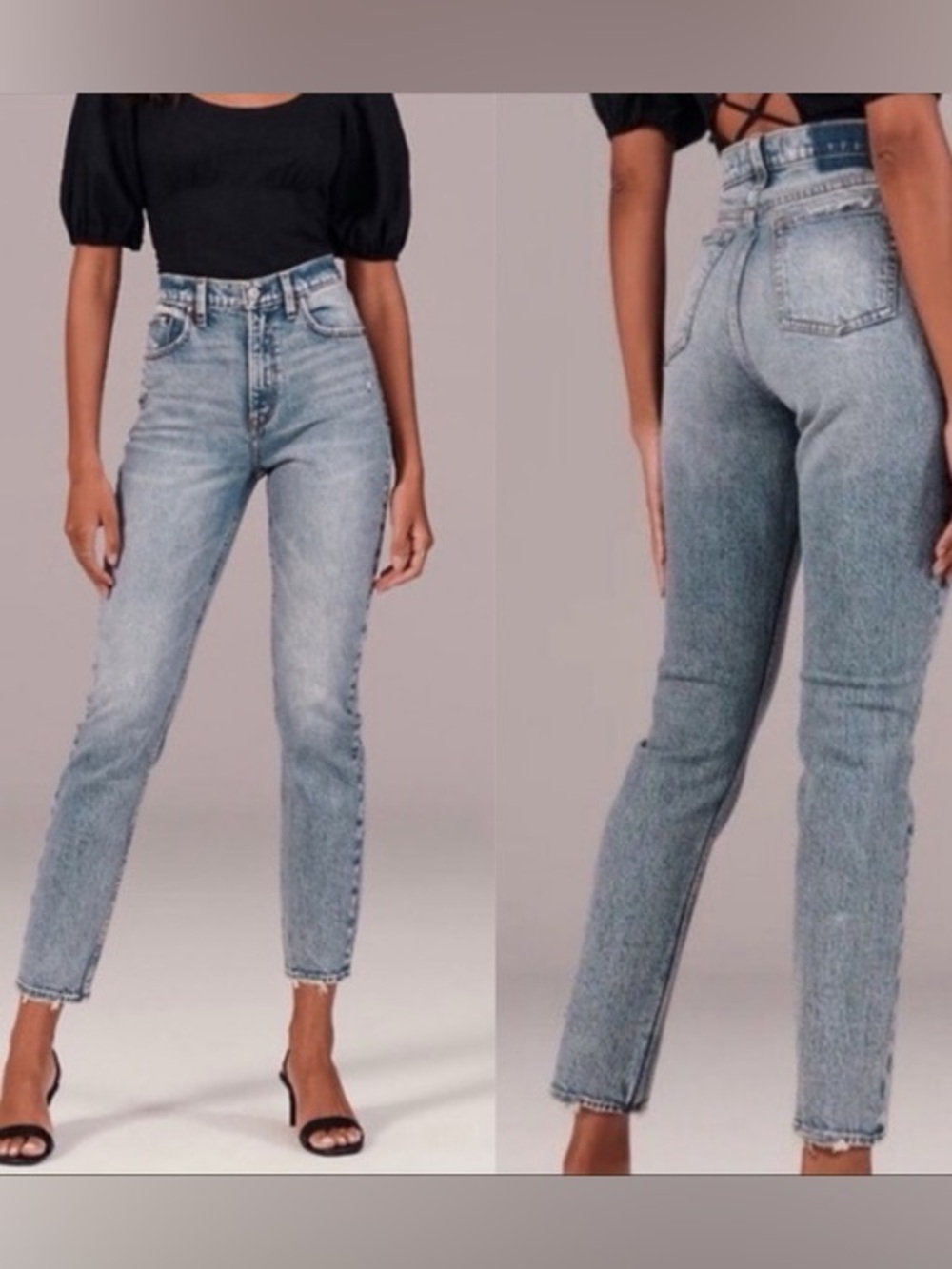 A&F Mom High Rise Jeans